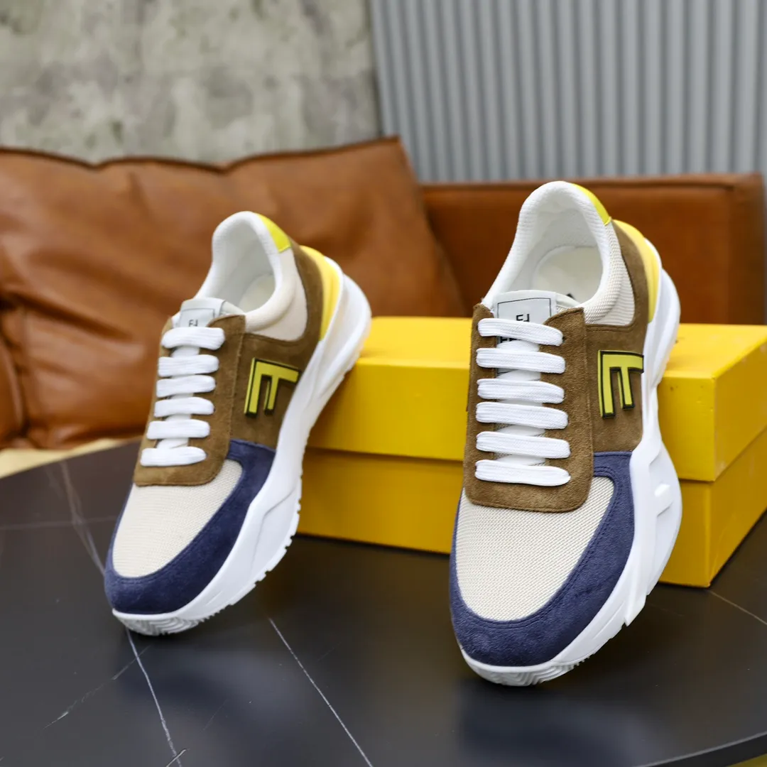 Men's men's shoes 290🔥Brand: FENDI Size: 38-44 (45, 46 customized) Grade: Original quality High version Material: Imported cowhide ➕ High-quality and comfortable lining Original lightweight non-slip outsole Style category: Travel Fashion casual shoes Versatile trend